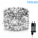 1 pakk 32Ft/100LED/8Mode valge