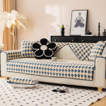 Houndstooth Plush diivani padi talv uus s&uuml;gis ja talv paksendatud libisemisvastane padi nahast diivani kate riidest r&auml;tik 70*70cm