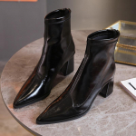 mood Naiste k&otilde;rged kontsad poolsaapad terava otsaga kingad 2024 talv Uus mood saapad Soe t&otilde;mblukk Seksikad k&otilde;rged kontsad 34