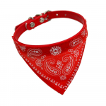 Triangle bandana kutsikate kassipoegade koerte jaoks Bandana koera s&uuml;ljer&auml;tik koera kaelarihmad lemmikloomatarbed roosa