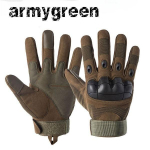 Taktikalised kindad Full Finger SWAT Combat Military kindad Militar Carbon Shell Libisemisvastased kindad XL roheline