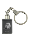 Affenpinscher, Affen, Affie - Crystal key ring with dog photo, illuminated key ring, unique gift by Art-Dog brand