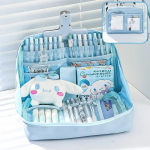 12 kihti suure mahutavusega pliiatsikas, hea v&auml;limusega multifunktsionaalne klassifikatsioon kirjatarvete hoiukott 1 tk