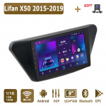 Androidi autoraadio Lifan X50 jaoks 2015&ndash;2019 Multimeediumipleier, stereo-GPS-i navigeerimisseade BT WIFI 1+16 GB 1+16GB