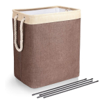 65L kokkupandav pesukorv, ruudukujuline hoiukasti kott, suur takistus, kokkupandav riiete m&auml;nguasja &auml;mber Korraldaja mahutavus