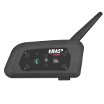 EJEAS V6 Pro Mootorrattakiiver Intercom 1200M Duplex Interphone Peakomplekt S&otilde;idu raadiosaatja jaoks 1PCS must