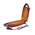 Suitsuvaba Non-stick Chef elektripliit grillpann toitude valmistamiseks EU punane