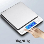 3KG/0,1g kaasaskantav digitaalne kaal K&ouml;&ouml;gitoidu Dieet Postkontori t&auml;psed kaalud K&ouml;&ouml;git&ouml;&ouml;riist
