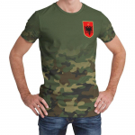 Albaania lipu graafilised T-s&auml;rgid Albaania rahvuslik embleem 3D prindiga T-s&auml;rk Meestele R&otilde;ivad Sport V&otilde;istlus Jersey Eagle Tee poiste topid S