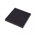 Isekleepuvad mustad m&auml;rkmikud Easy Post Notes Memo Pad Kleeppaberid Koolitarbed must