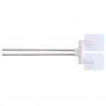 K&auml;ter&auml;tikuivati, tahke 180 kraadi p&ouml;&ouml;ratav korrosioonivastane, tugev kandev&otilde;imega korraldaja, rack Vannitoa WC-tarbed Dual Layer