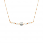 LOVA LOLA VAN DER KEEN - Collier - Joaillerie Prestige - V&eacute;ritable Perle de Culture d'Eau Douce - Argent Massif 925 Milli&egrave;mes - Bijo