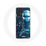 Coque Maniacase pour Samsung Galaxy A32 4G Formule 1 Valtteri Bottas Pilote de F1 Noir