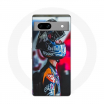 Coque Maniacase pour Google Pixel 7a miguel oliveira moto gp fond sombre