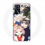Coque Maniacase pour Oppo A16S kakashi naruto sasuke sakura