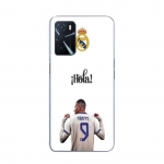 Coque Maniacase pour Oppo A16 Kylian Mbappe Real Madrid 9 Hola