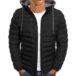 Meeste talvejope soe Slim Fit paks mantel vabaaja jope pealisriided top pluus M punane