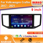 Autoraadio Android Volkswagen Crafterile 2017 - 2021 GPS-navigatsioon 5G Video Autostereo Wifi Multimeediam&auml;ngija 2din DVD 4 core 1GB+32GB carplay