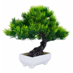 Kunstlikud plasttaimed Bonsai V&auml;ike puupott V&otilde;lts taim Pottidega lilleaiaseade Kaunistused Tuba Kodu Lauakaunistus