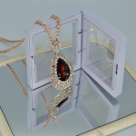 Euroopa ja Ameerika moe kristallist veetilgast kampsunkaelakee &ndash; elegantne, mitmek&uuml;lgne, lihtne, luksuslik. Water Drop Sweater Chain roosa kuldne v&auml;rv