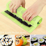 DIY silikoonist sushirullimatid pestavad korduvkasutatavad sushirullivormimatt DIY toidurullid riisirullimismasin koogirullpadi