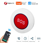 Tuya Smart ZigBee SOS-nupu anduri alarmi lapsed eakad patsiendi alarmi h&auml;daabinupp Tuya Smart Life rakenduse kaugjuhtimispult