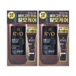 Ryo Heukwoon Hair Root Strengthening and Volume Care Shampoo 480ml + 112ml set 2 pack, single item black