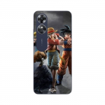 Coque Oppo A17 Sangoku naruto Luffy one piece Dragon Ball z 3D Anime manga Maniacase