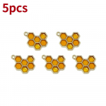 5/10/20 tk sulamist tilga&otilde;li k&auml;rgstruktuuriga ripats Kollane k&auml;rgstruktuuri ripats, mida kasutatakse ehete valmistamisel DIY kaelakee k&auml;ev&otilde;ru k&auml;sit&ouml;&ouml;na 5pcs