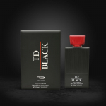 TD BLACK perfume for men, 100ml | Eau De perfume with Lavender, Lemon, Bergamot and Rosemary | Extreme Sensual & addictive mens perfume 100 ml