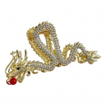 Naiste juuksek&uuml;&uuml;s Hiina stiilis draakoni kujuga libisemisvastased hambad juukseklamber tagasi pea hai juuksek&uuml;&uuml;nistega juuste aksessuaar B