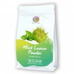 Saipro piparm&uuml;ndilehtede pulber 100 g, looduslik kuivatatud piparm&uuml;ndi pudina pulber jookide, kokteilide, puuviljasalatite jaoks | Ei sisalda kunstlikke maitseaineid