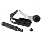 PRO k&auml;eshoitav Steadycam videostabilisaator digikaamerale DV DSLR peegelkaamerale valge