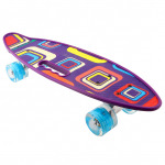 Kaasaskantav laste rula nelja kulumiskindla vilkuva rattaga lastele algajatele