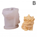 Lion Silicone Sugarcraft vormivaigu t&ouml;&ouml;riistad Tassikookide k&uuml;psetamine Fondant Kaunistus Koogi T&ouml;&ouml;riistad Vorm V6O9 B-1pcs