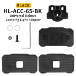 V&auml;liskiivri Valguse Kinnitusadapter Pildistamine Matkamine Universaalsed Kiivrid Taskulambi Hoidik Konks ja Aas Kinnitus P&ouml;&ouml;ratav