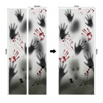 Keskkonnas&otilde;bralikud 3D-uksekleebised &ndash; isekleepuvad, veekindlad, &otilde;likindlad, saastumisvastased, saadaval on tuhandeid k&otilde;rglahutusega mustreid ja suurusi. 77*200, MT-2552