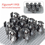11 tk/partii Filmisari Orc Uruk-hai Army lotr M&auml;rulifiguurid Miniklotsid Nukk Koosta ehitusplokid MOC DIY M&auml;nguasjad lastele kingituseks