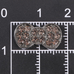 Moomiks Bowknot Hairpin & Shoe Charms &ndash; DIY lapsep&auml;rased mobiiltelefoni&uuml;mbrise ehted 1x1.7cm
