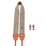 Kaasaskantav kaamerarihm Kaamera &otilde;lg Kael Vintage rihm 100% puuvillane kaamerarihm Sony Nikoni Canoni Olympus Dslr kaamerale pruun