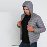 NewBang Brand Kerge meeste kapuutsiga sulejope Ultra kerge sulejope Meestele kaasaskantav tuulekindel soe mantel Parka Man XXXL black