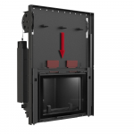 Vedru ukse sulgemiseks must