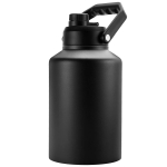 128 untsi 3785 ml isoleeritud veepudel, n&otilde;udepesumasinas pestav roostevabast terasest termos, BPA-vaba kann k&auml;epideme ja libisemisvastase p&otilde;hjaga 64oz 1892ml black