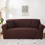 &Uuml;hev&auml;rviline kootud polaarfliisist diivanikate - T&auml;ielikult kattev padjakate 2-seater (145-185cm)