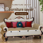 Vastupidav eriti suur lainepapist kassi kraapimistool ja voodi Vintage Color-Printed Sofa