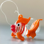 1 tk Euroopa stiilis merelooma pisike kujuga kala ujuv klaas Troopiline kala minikujukeste ripats akvaariumi kaunistus