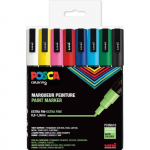 Set de 16 Marqueurs PC3M Pte conique fine Assortis