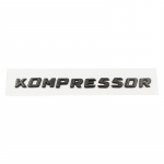 Auto 3D ABS KOMPRESSOR Logo Embleem Kleebised C180 C200 C230 CLK200 SLK200 SLK230 CLS350 E300 SL350 jaoks 18.8cm must