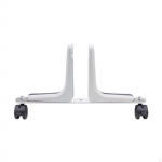 Alloy Room Divider Holder Folding Partition Stand Base Easy to Install Sturdy and Stable valge