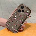 Pehme silikoonist ruudukujulise redeliga printimismustriga telefoni korpus, t&auml;iskaanega kaamera p&otilde;rutuskindel kaitse kummist &uuml;mbris Xiaomi Redmi jaoks Redmi A2 Plus tumepunast v&auml;rvi